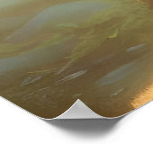 マウンテンクーガーワイルドライフポートレート ポスター (角)