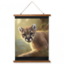 マウンテンクーガーワイルドライフポートレート