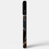 マウンテングリズリーベア魚釣りアットデュスク Case-Mate iPhoneケース (裏面 / 左)