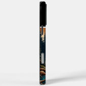 マウンテングリズリーベア魚釣りアットデュスク Case-Mate iPhoneケース (裏面 / 右)