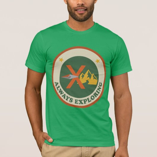 マウンテンコンパスシャツ Always Exploring Tee Tシャツ (正面)