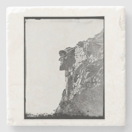 マウンテンコースターの老人 ストーンコースター (正面)