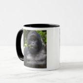 マウンテンゴリラとシルバーバック マグカップ (正面左)