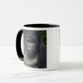 マウンテンゴリラとシルバーバック マグカップ (正面左)
