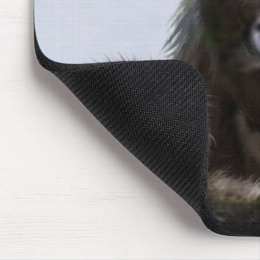 マウンテンゴリラファーザーとベビー保全芸術 マウスパッド (コーナー)