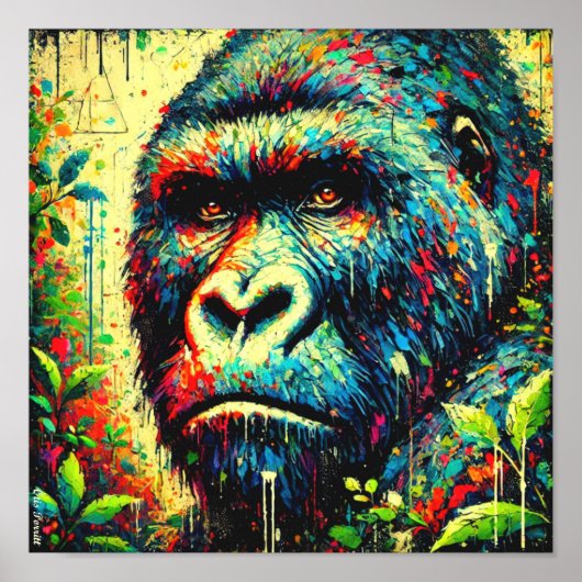 マウンテンゴリラ7 ポスター (正面)