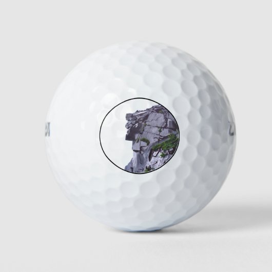 マウンテンゴルフボールのおじいさん ゴルフボール (正面)