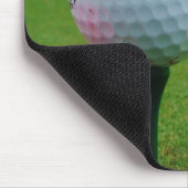 マウンテンゴルフ場のゴルフボール マウスパッド (コーナー)