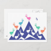 マウンテンゴーツ ポストカード (正面/裏面)