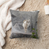 マウンテンゴートの枕 クッション (ブランケット)