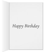 マウンテンゴートデイアニマルおもしろいスケッチ誕生日 (内側 (右))