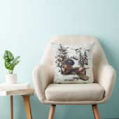 マウンテンゴート狩猟の冒険 クッション (椅子)