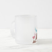 マウンテンゴート フロストグラスマグカップ (正面左)