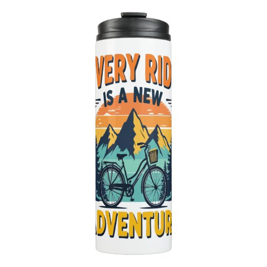 マウンテンサイクリングアドベンチャー タンブラー (正面)