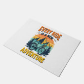 マウンテンサイクリングアドベンチャー ドアマット (アングル)