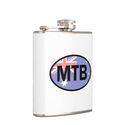 マウンテンサイクリングオーストラリア国旗 フラスク (右)