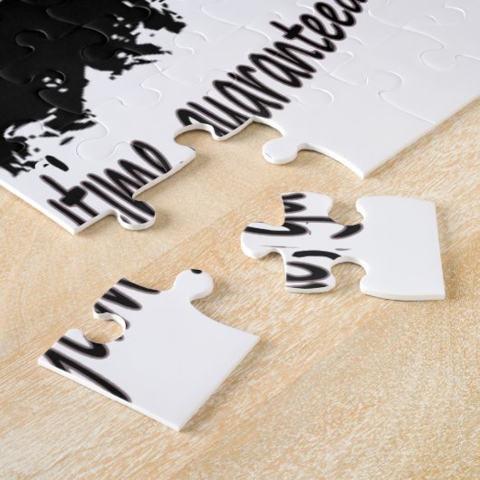 マウンテンサイクリンググッドタイム感動的引用文 ジグソーパズル (側面)