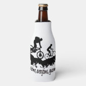 マウンテンサイクリンググッドタイム感動的引用文 ボトルクーラー