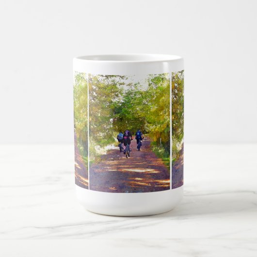 マウンテンサイクリングコーヒーマグ コーヒーマグカップ (中央)