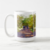 マウンテンサイクリングコーヒーマグ コーヒーマグカップ (左)