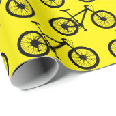 マウンテンサイクリングサイクリングサイクリスト誕生日 ラッピングペーパー (ロールコーナー)