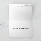 マウンテンサイクリングサンタクリスマスカード シーズンカード (内部)