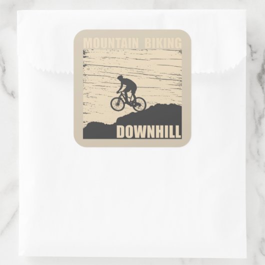 マウンテンサイクリングダウンヒル スクエアシール (バッグ)