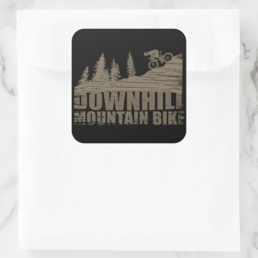 マウンテンサイクリングダウンヒル スクエアシール (バッグ)