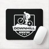 マウンテンサイクリングダウンヒル マウスパッド (マウス)