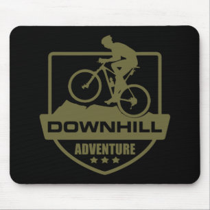 マウンテンサイクリングダウンヒルmtb マウスパッド