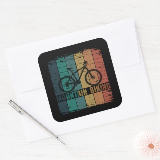 マウンテンサイクリングマウンテンバイク スクエアシール (封筒)