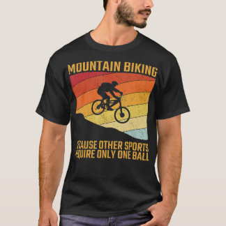 マウンテンサイクリングマウンテンバイクMTBオフロード Tシャツ