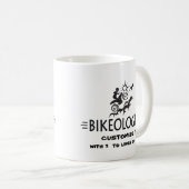 マウンテンサイクリング コーヒーマグカップ (正面右)