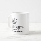 マウンテンサイクリング コーヒーマグカップ (正面左)