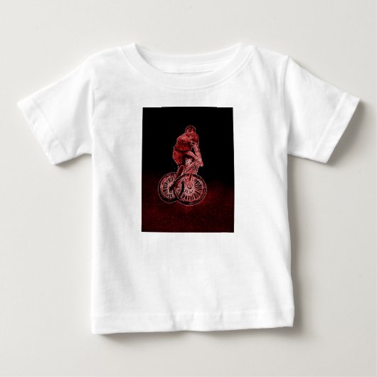 マウンテンサイクリング ベビーTシャツ (正面)