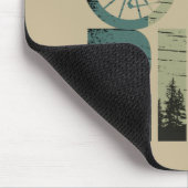 マウンテンサイクリング マウスパッド (コーナー)