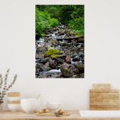 マウンテンサイドストリームプリント ポスター (キッチン)