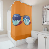 マウンテンサングラス シャワーカーテン (インサイチュ)