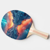 マウンテンサンセットオンザレイク名前をカスタムする 卓球ラケット (横)