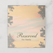 マウンテンサンセット予約 プレイスカード (外部開封)