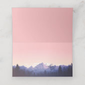 マウンテンサンセット座席表 プレイスカード (内部開封)