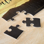 マウンテンサンセット引用文ライフモーメンズブリー遠くにス ジグソーパズル (側面)