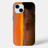 マウンテンサンセット電話ケース Case-Mate iPhoneケース (裏面)