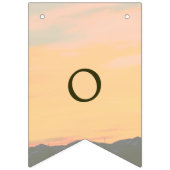 マウンテンサンセット バンティングフラッグ (第2の旗)