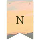 マウンテンサンセット バンティングフラッグ (第3の旗)