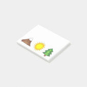 マウンテンサンツリーキャンピングハイキング登山ポストイット ポストイット (アングル)