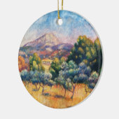 マウンテンサントビクトワールPaysage by ルノアール セラミックオーナメント (左)