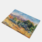 マウンテンサントビクトワールPaysage by ルノアール ドアマット (アングル)