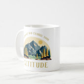 マウンテンサンライズハイカー コーヒーマグカップ (正面左)