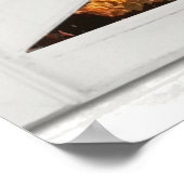 マウンテンサンライズビュートロムペルーユフェイクウィンドウ ポスター (角)